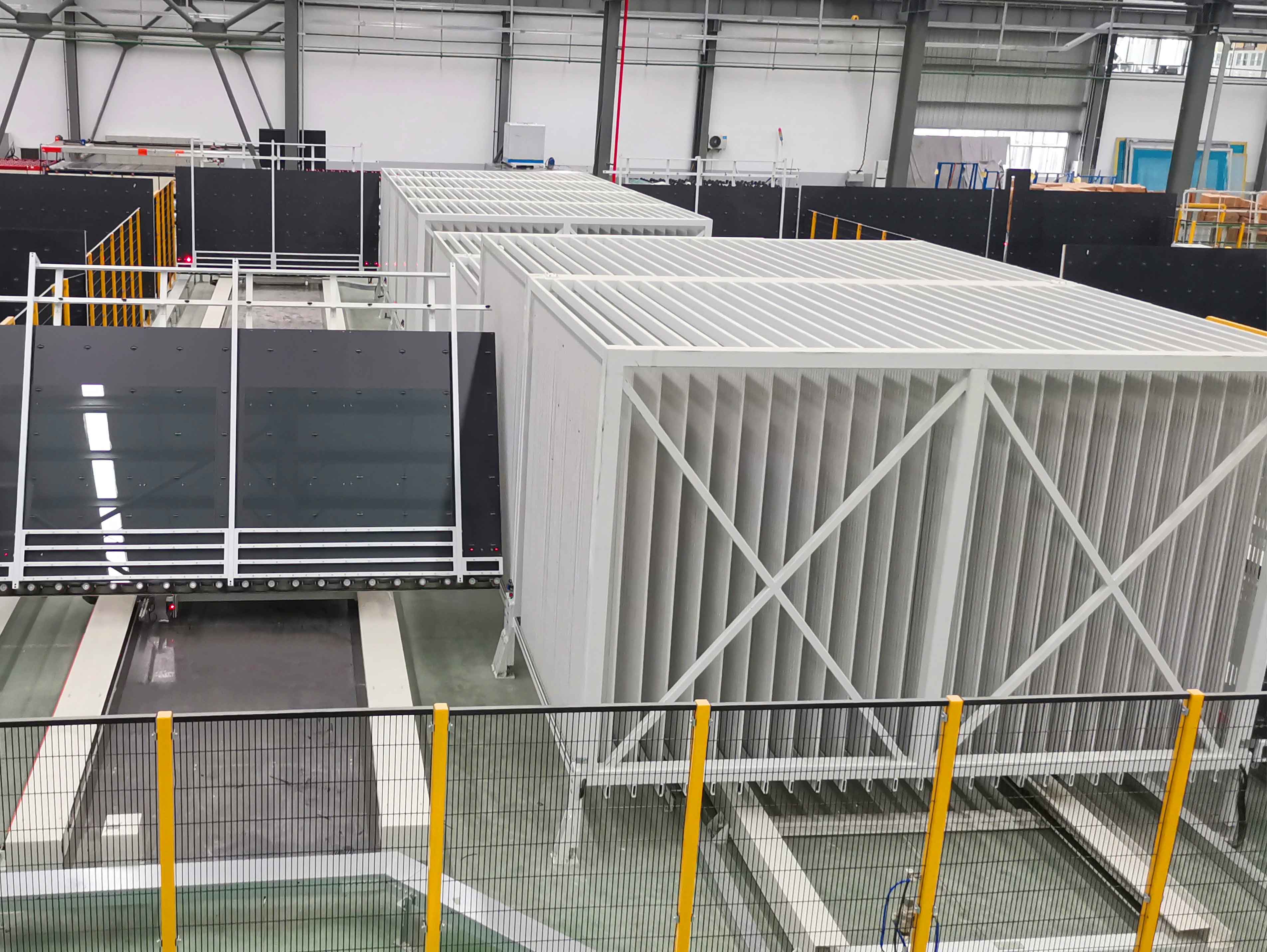 How does glass sorting system support qualitycontrol in commercial glass production?