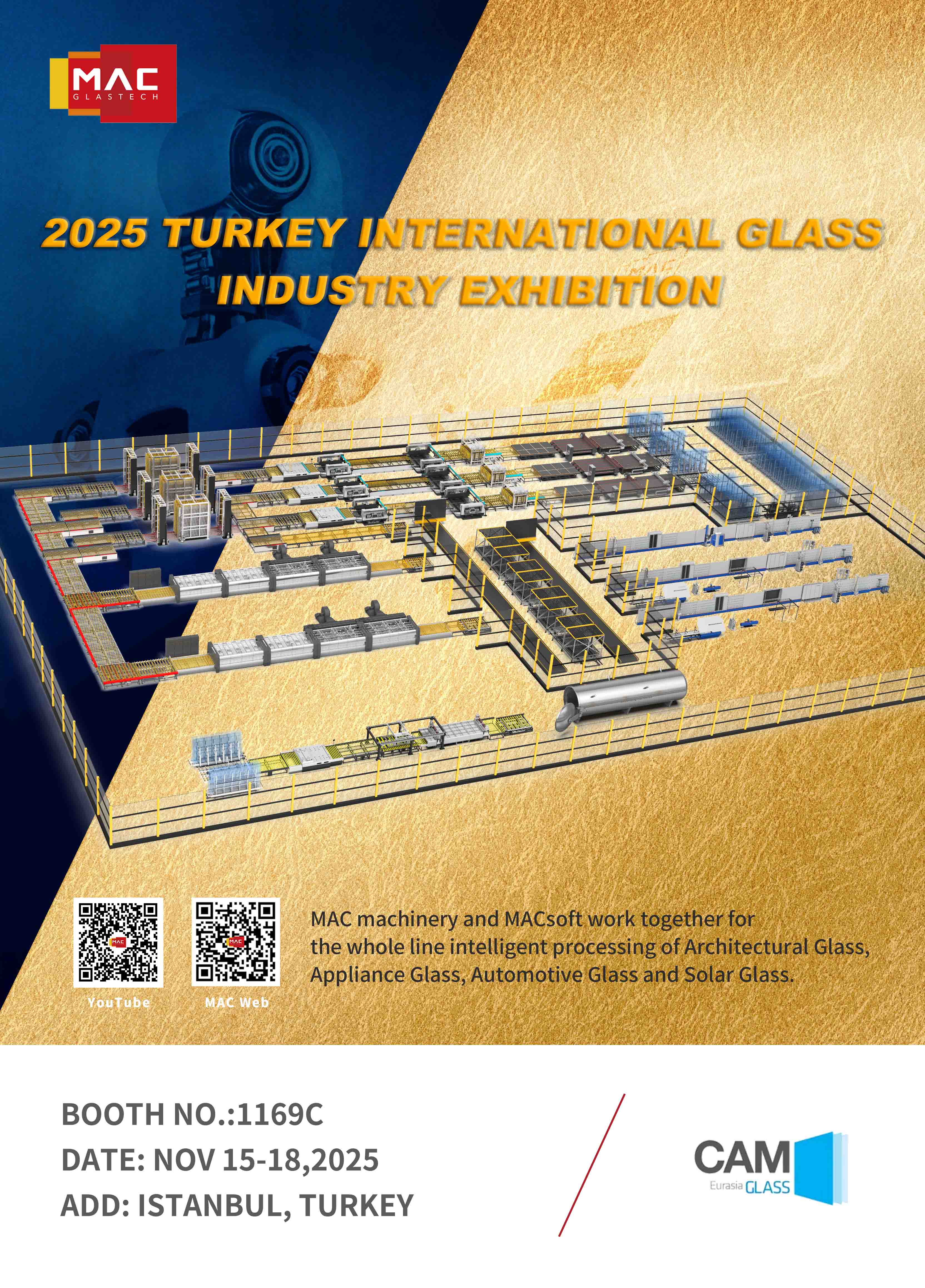 MAC Cordially Invites You to Booth 1169C at Glass Tech Turkey 2025