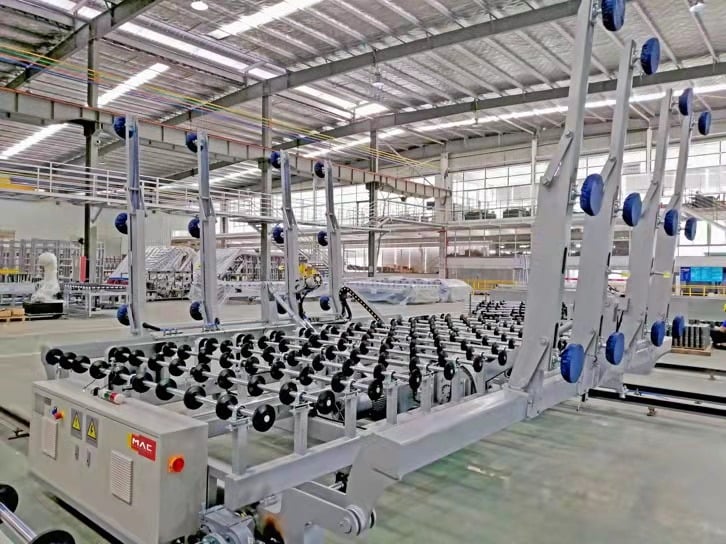 How is glass loader unloader used in automated glass handling systems?