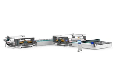 Can double edgers improve polishing quality in architectural glass production?