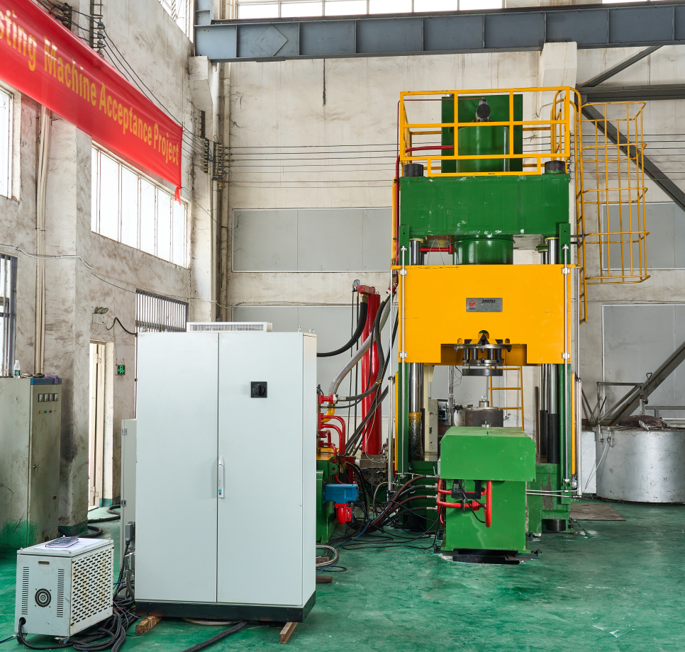 How does rotor casting machine enhance motor part quality?
