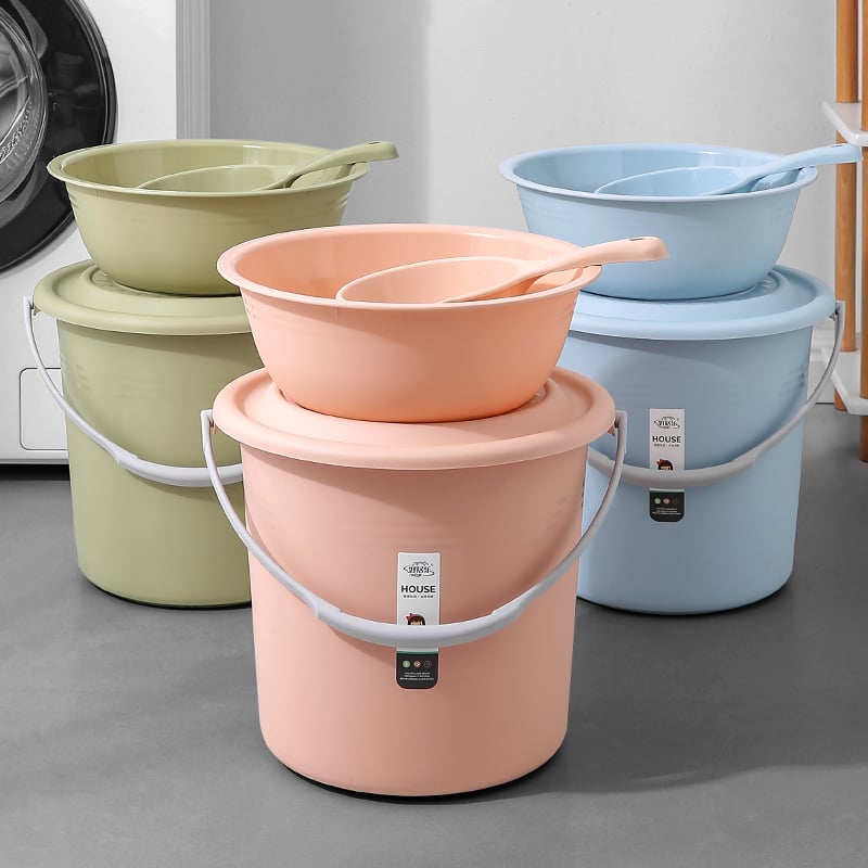 Pot Bucket Spoon Combination