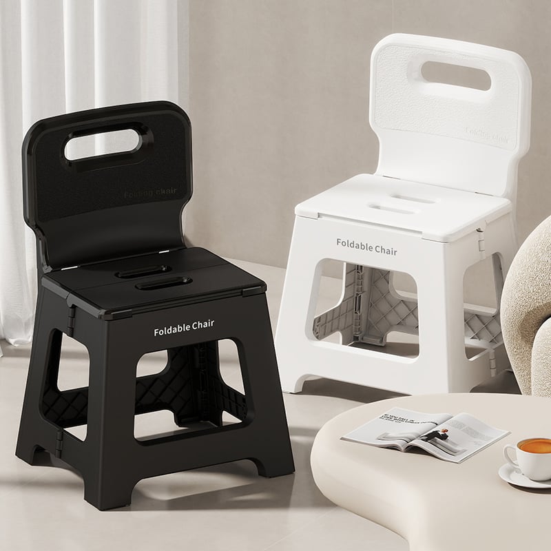 Collapsible Backrest Stool