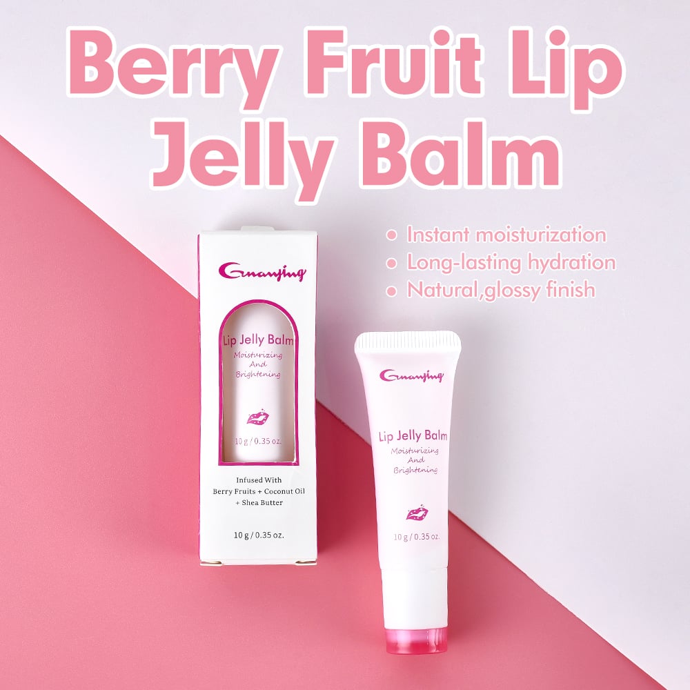 Bálsamo gel labial nutritivo e hidratante Guanjing Berry Fruits