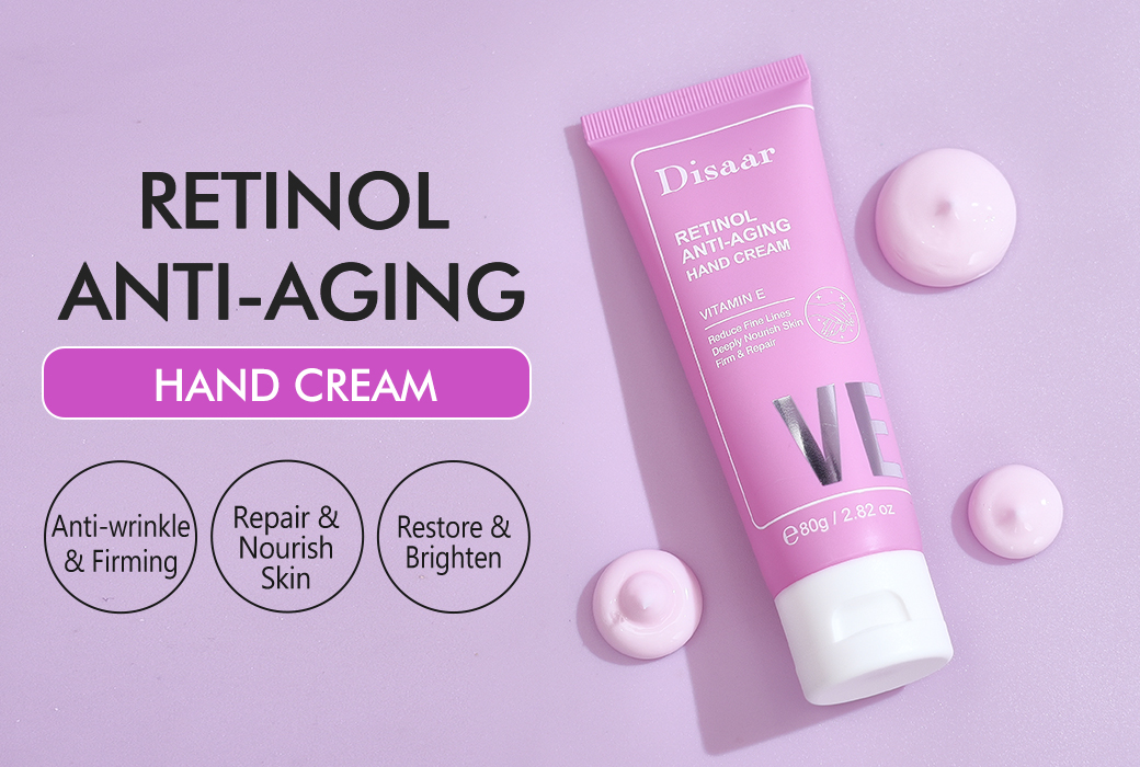 Disaar Retinol Hand Cream for Repairing Dryness and Smoothing Fine Lines