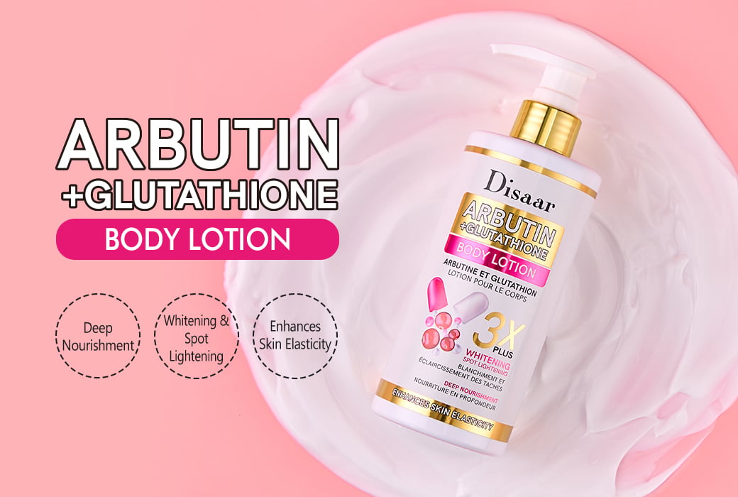 Disaar 300ml Arbutin & Glutathione Body Lotion for distribution