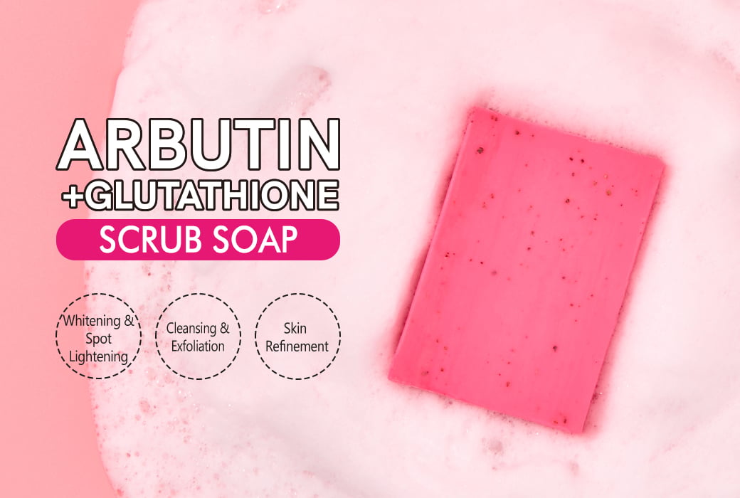 Disaar 100g Arbutin & Glutathione Scrub Soap Ready Stock Supply
