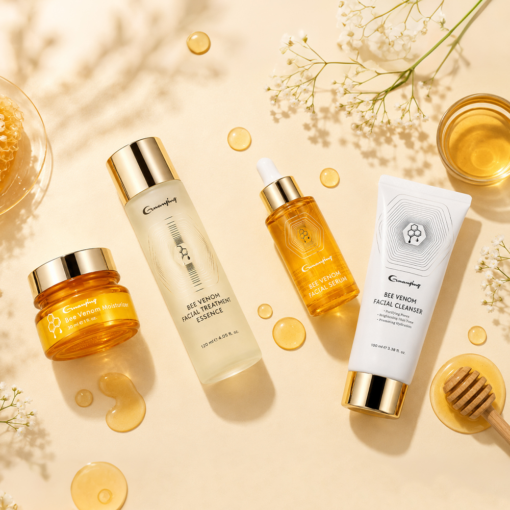Por qué los productos cosméticos con veneno de abeja son adecuados para líneas de cuidado de la piel madura destinadas a distribuidores de belleza