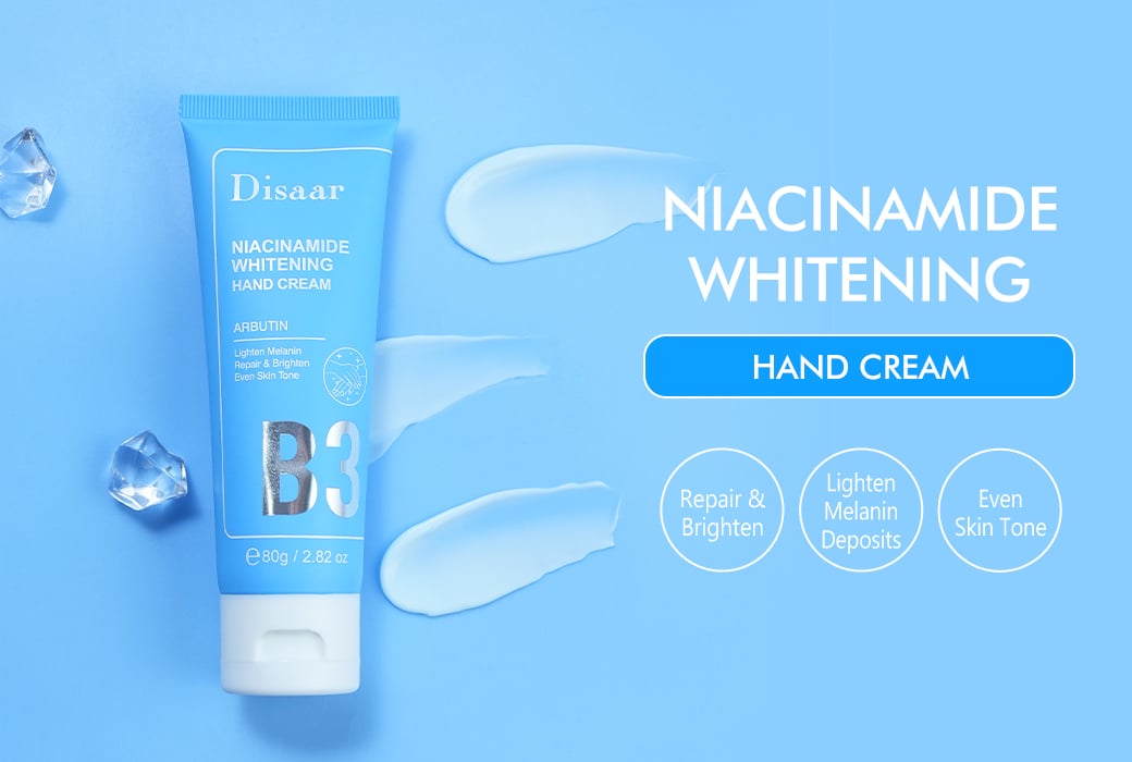 Disaar 80g Niacinamide Whitening Hand Cream Brightening and Uneven Skin Tone Care