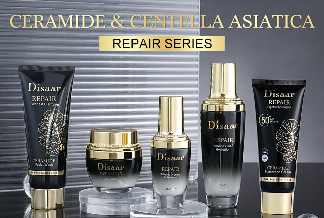 Disaar Ceramide & Centella Repair Skincare Series Covering Complete Skin Routine for Distribution.jpg