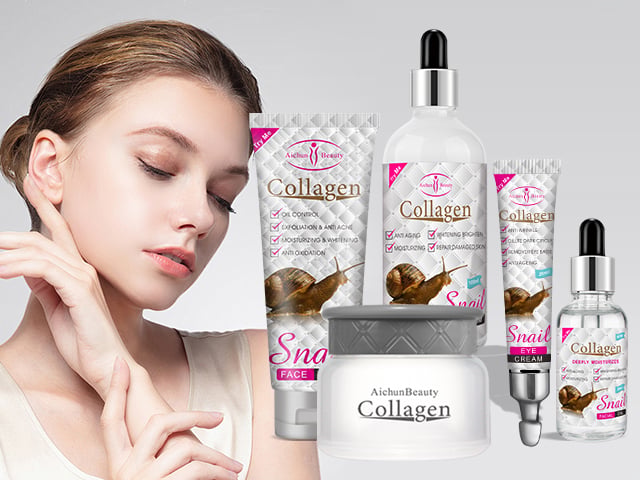 Aichun Beauty Colágeno y Cuidado de la Piel de Caracol - El Secreto de una Piel Radiante