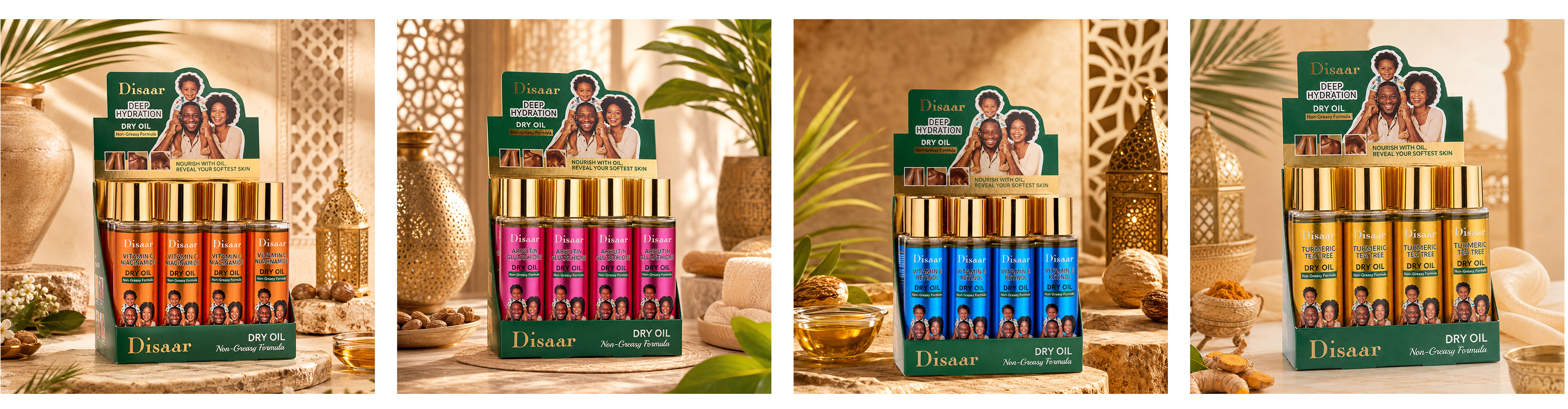 Disaar 100ml Dry Body Oil Supplier Manufacturer for Brightening Moisturizing and Firming Skincare