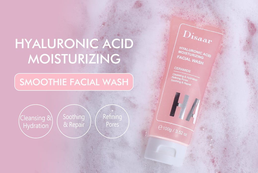 Disaar Hyaluronic Acid Moisturizing Smoothie Facial Wash