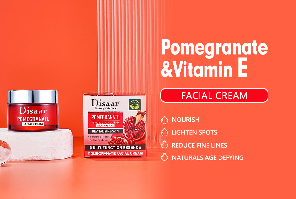 Disaar 50g Pomegranate & Vitamin E Facial Cream