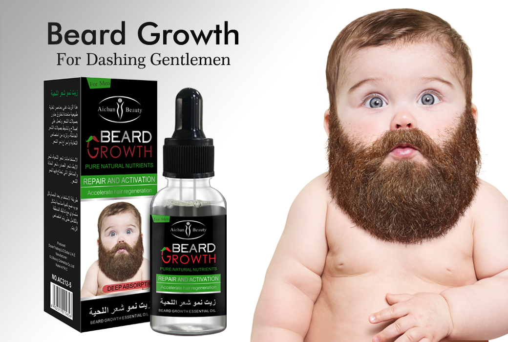 Aichun Beauty 30ml Beard Growth Essential Oil Promoting and Nourishing