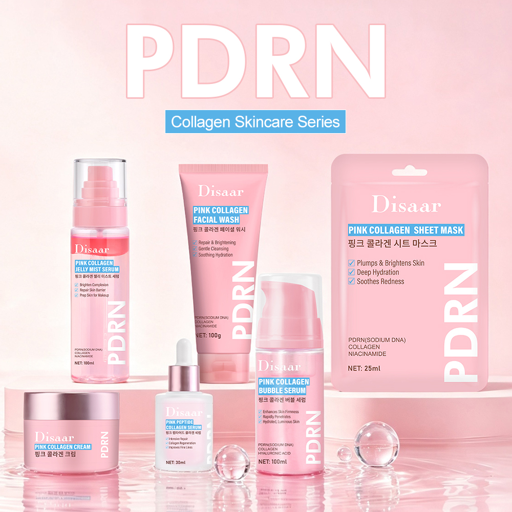 Serie de cuidado de la piel Disaar PDRN Rosa con colágeno, venta al por mayor para reparación, iluminación y antienvejecimiento
