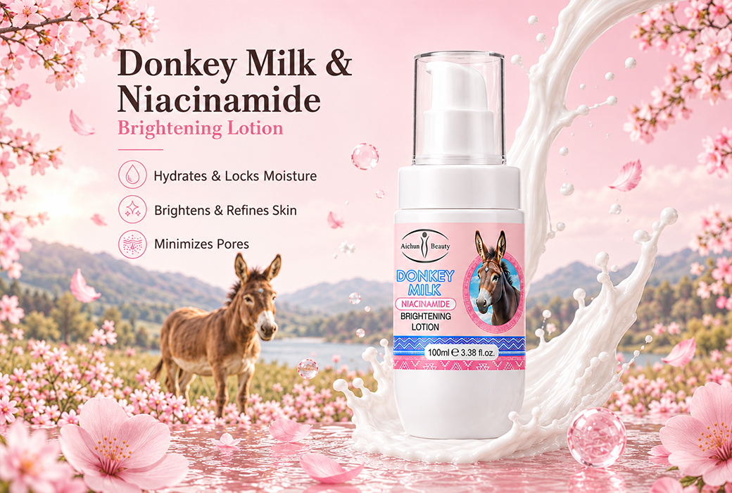 Aichun Beauty 100g Donkey Milk & Niacinamide Brightening Facial Wash