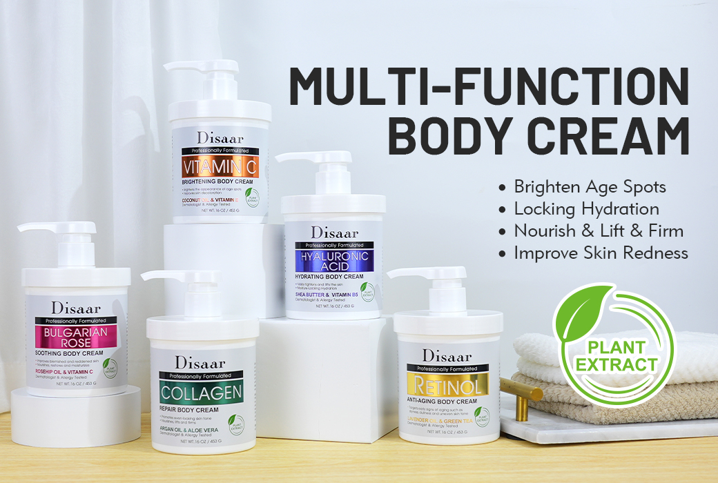 Disaar Multi function Body Cream Series for Daily Body Care Manufacturer Supply