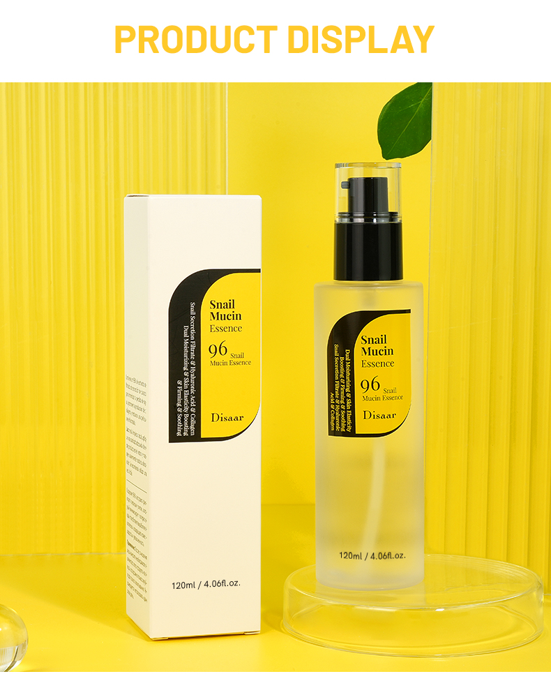 DS5471 Disaar Snail Mucin Essence - 96% Snail Secretion Filtrate Serum, 100ml, Collagen Boosting, Moisturizing & Firming Face Serum for Wrinkle Reduction manufacture