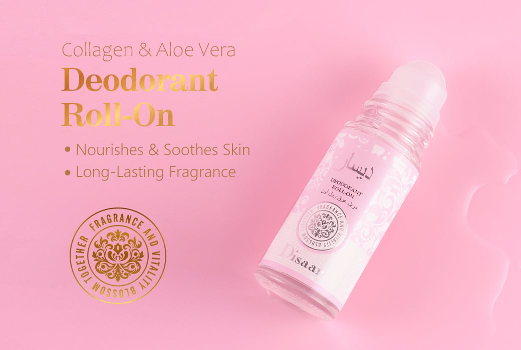 Disaar 30ML Collagen & Aloe Vera Roll-On Deodorant