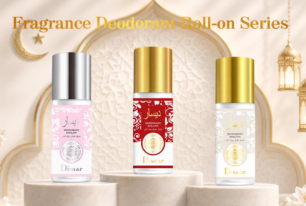 Disaar 30ml Deodorant Roll-On Series Distribution Fragrance Underarm Care Products for Global Beauty Markets