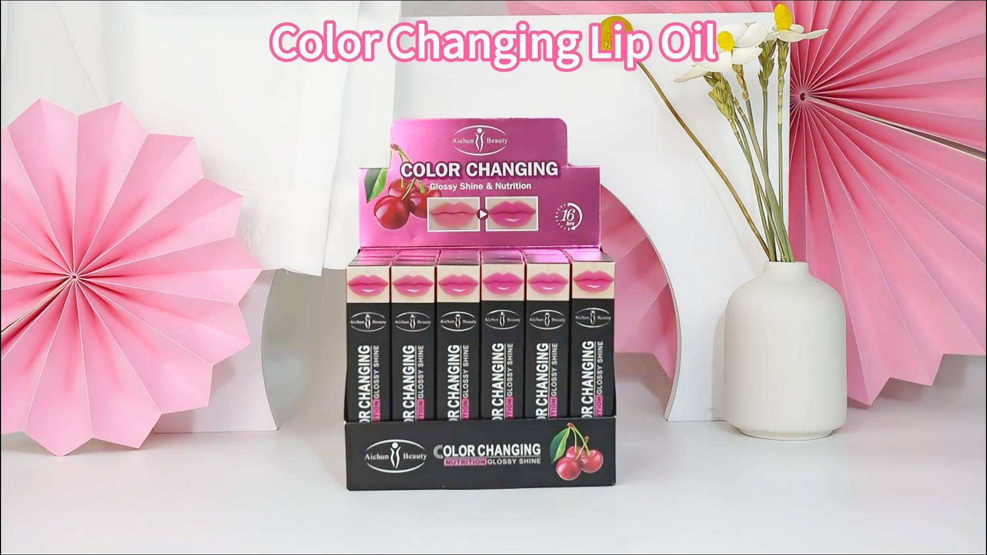 Aceite Labial Cambiador de Color