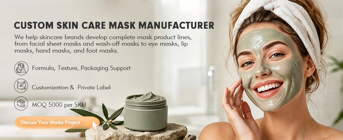 custom skincare masks manufacturer for brands | Private Label Facial Masks, Eye Mask, Nose Strip, Hand & Foot Masks etc