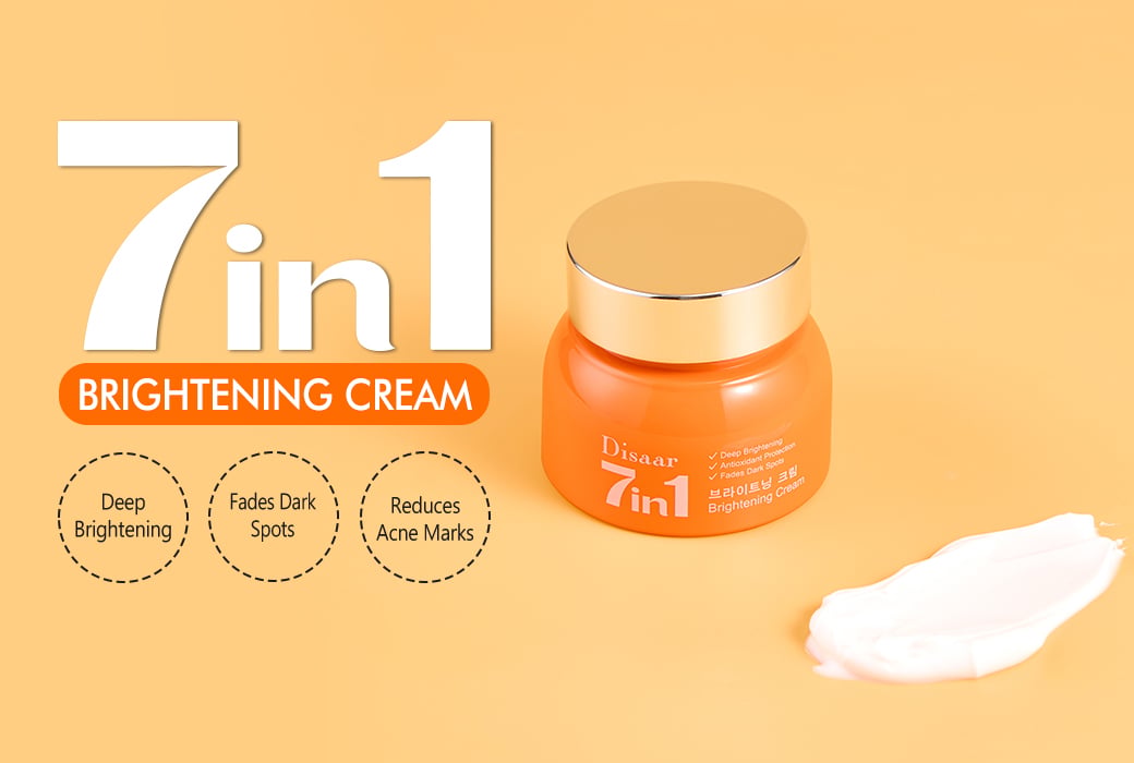 Disaar 100g 7-in-1 Brightening Cream For Daily Brightening and Skin Tone Care