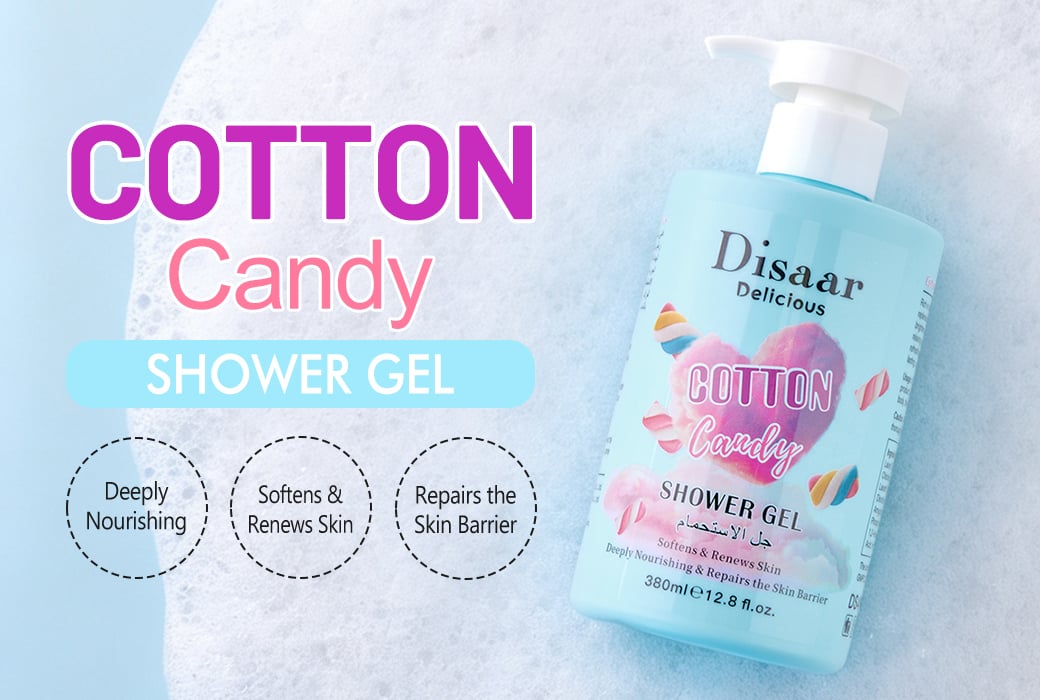 Disaar 380ml Cotton Candy Shower Gel