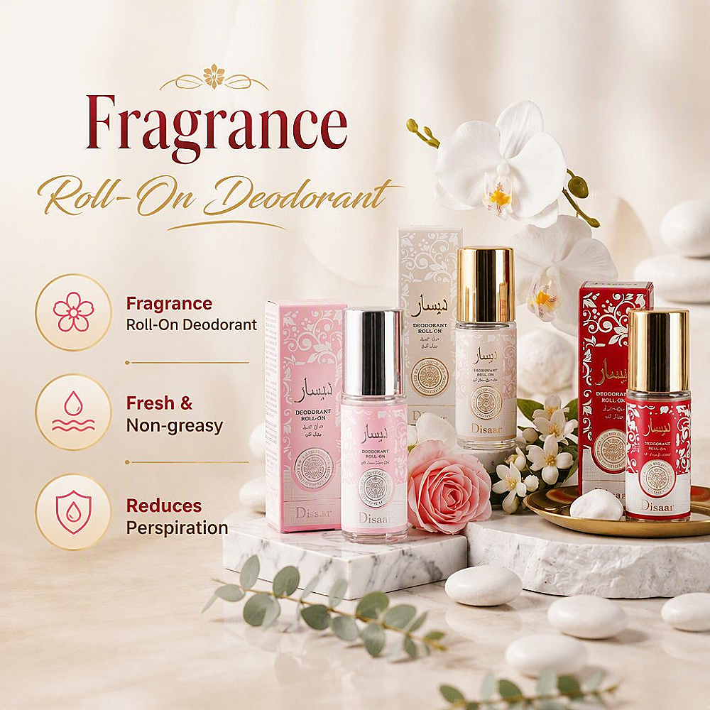 Serie de roll-on desodorante Disaar de 30 ml, productos de cuidado axilar con fragancia para mercados globales de belleza