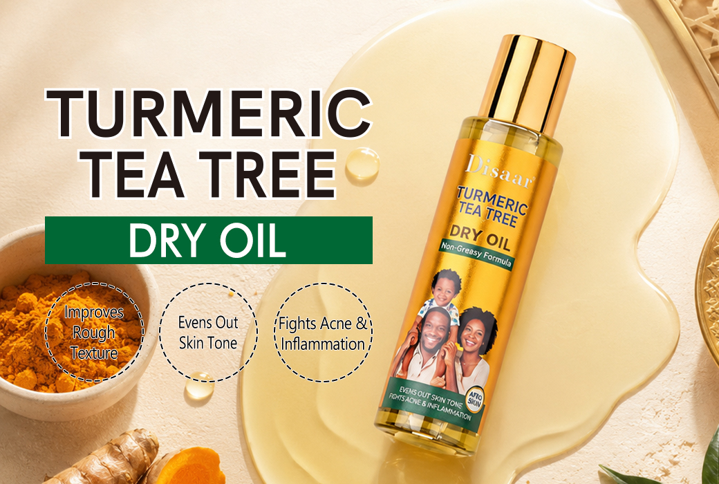 Disaar 100ml Turmeric and Tea Tree Dry Oil