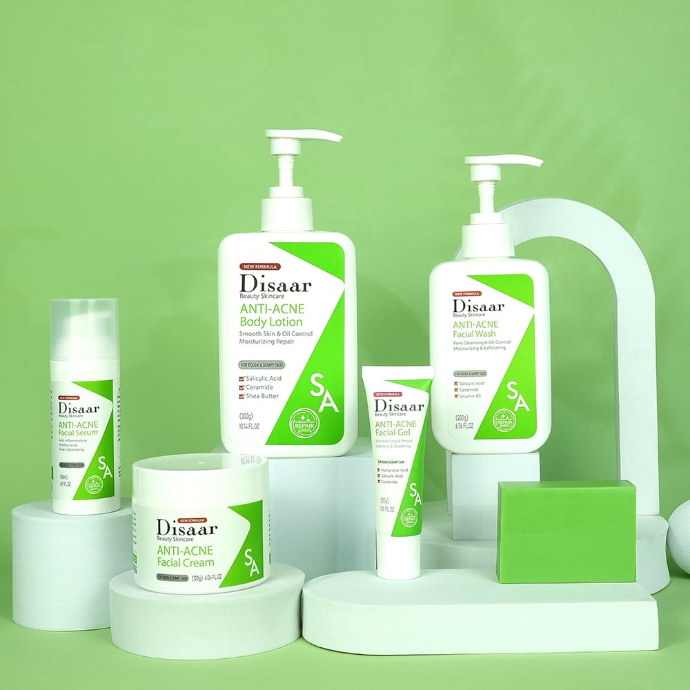 ¿El acné sigue regresando?— Serie Salicylic Acid & Ceramide Anti-Acne