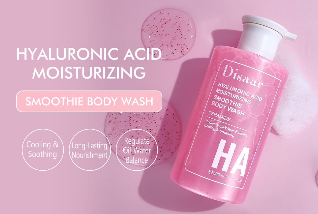 Disaar Hyaluronic Acid Moisturizing Smoothie Body Wash