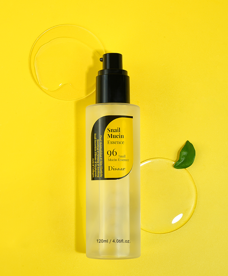 DS5471 Disaar Snail Mucin Essence - 96% Snail Secretion Filtrate Serum, 100ml, Collagen Boosting, Moisturizing & Firming Face Serum for Wrinkle Reduction details