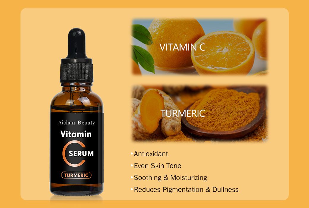 Aichun Beauty 30ml Vitamin C & Turmeric Facial Serum