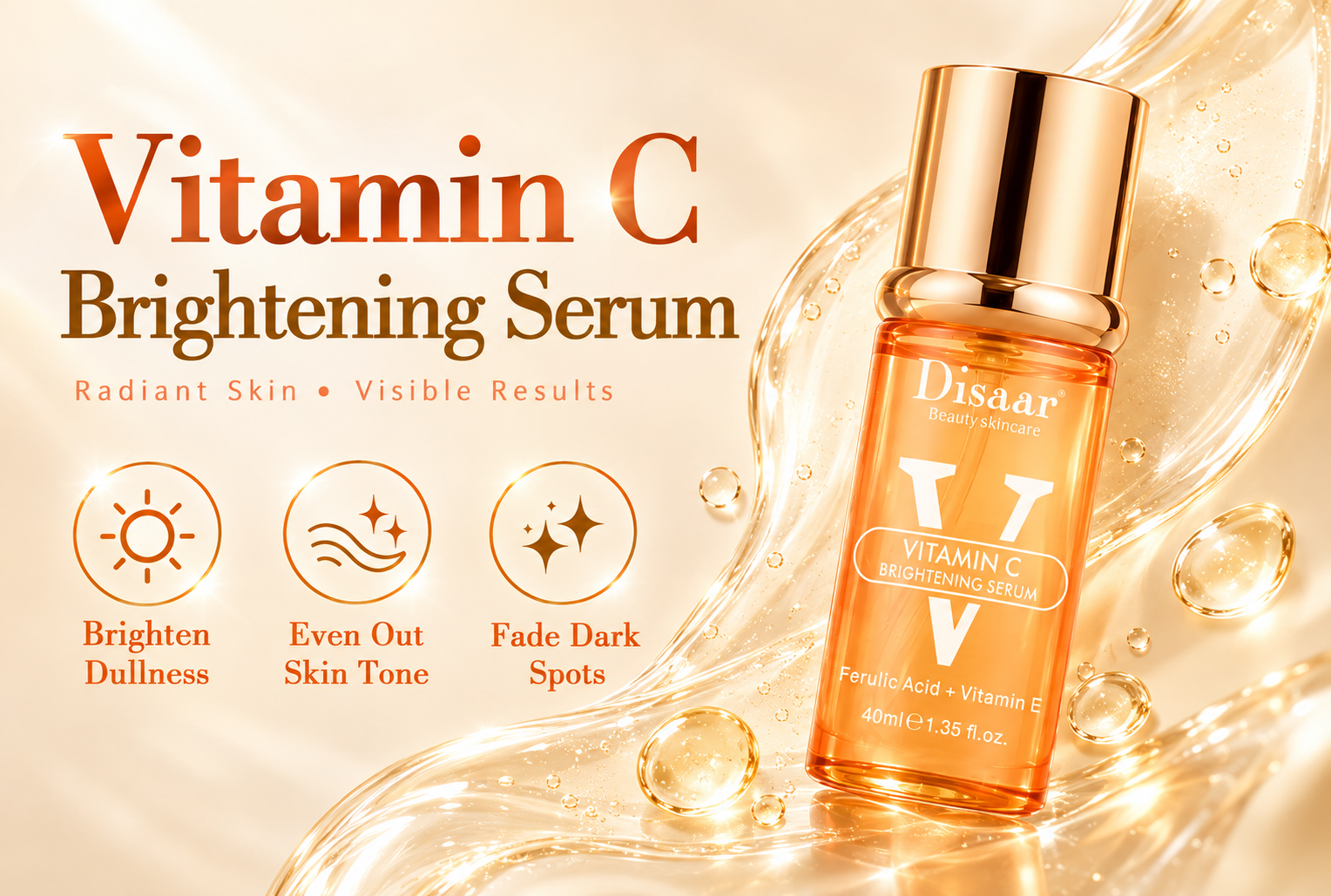 Disaar 40ml Vitamin C Brightening Serum