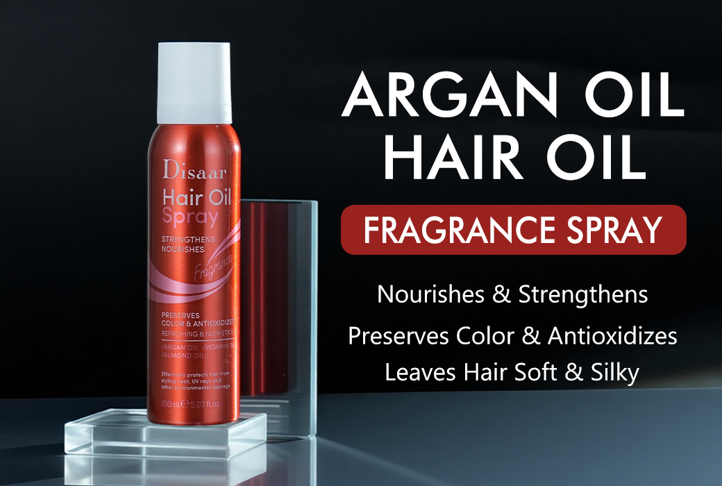 Disaar 150ml Argan Oil Hair Oil Fragrance Spray (for deep nourishing hair)