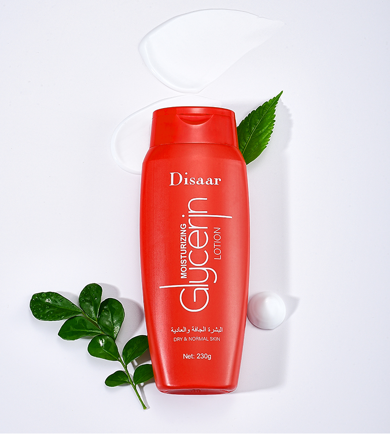 DS5214 Disaar Glycerin Body Lotion with Chamomile Extract - Deep Moisturizing & Nourishing for Dry Skin, 230g, Non-Greasy, Softens & Hydrates details