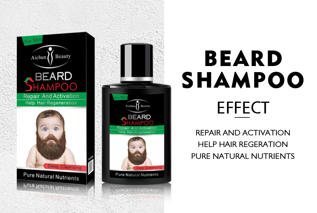 Aichun Beauty 100ml Beard Wash Shampoo Softening and Smoothing