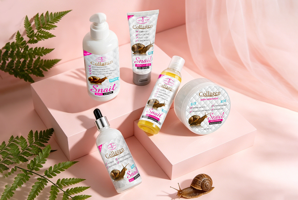 Aichun Beauty Snail & Collagen Complete Body Care Series Brightening and Smoothing for Wholesale