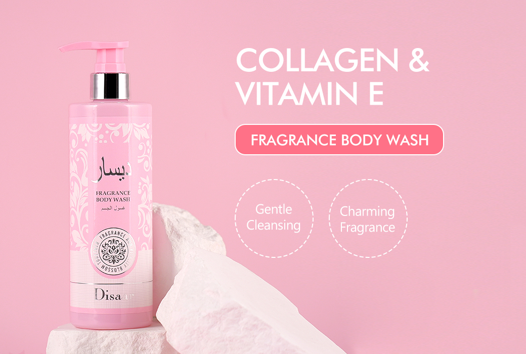Disaar 320ml Collagen & Vitamin E Fragrance Body Wash