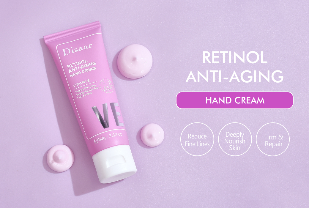Disaar 80g Retinol Anti-Aging Hand Cream Firming and Nourishing Hand Care