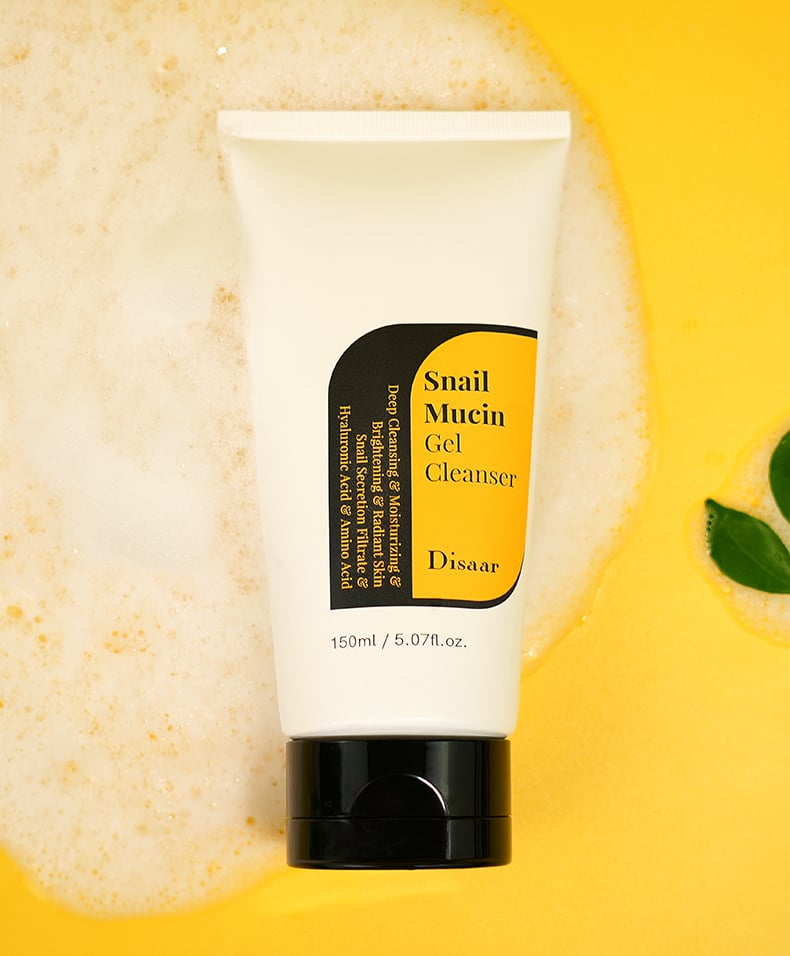 DS5470 Disaar Snail Mucin Gel Cleanser - Natural Snail Secretion Filtrate Face Wash, 150ml, Nourishing & Brightening, Deep Cleansing for Radiant Skin manufacture