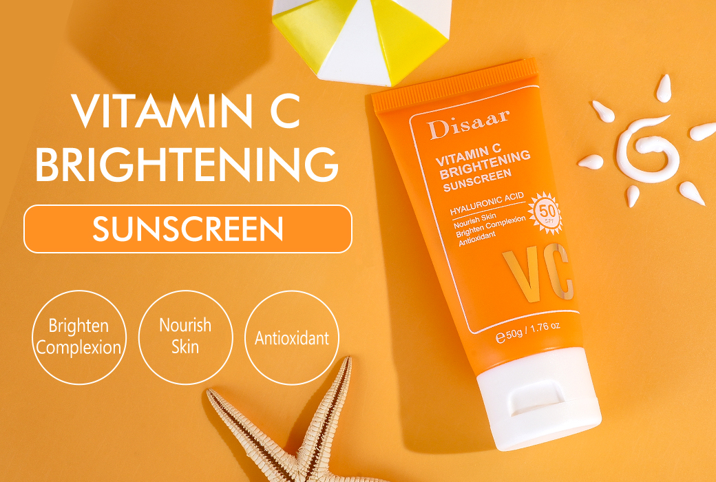 Disaar 50g Vitamin C Brightening Sunscreen SPF50+