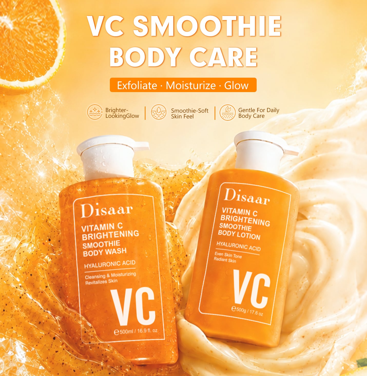 Vitamin C Smoothie body care banner
