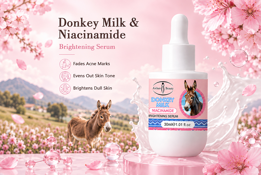 Aichun Beauty 100g Donkey Milk & Niacinamide Brightening Facial Wash