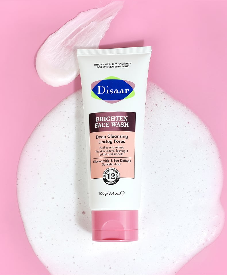 DS5600 Disaar Niacinamide Brightening Face Wash - 100g, Deep Pore Cleanser, Moisturizing & Acne Control, Smooth Skin & Brightening for Men and Women supplier