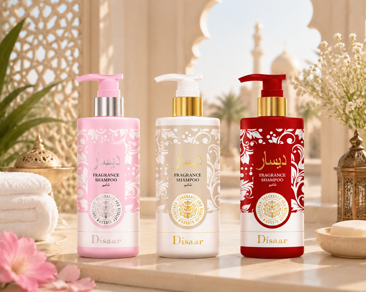 Disaar 300ml Fragrance Shampoo Series Wholesale Supply Scented Scalp Care Shampoo for Cleansing Moisturizing and Hair Volume