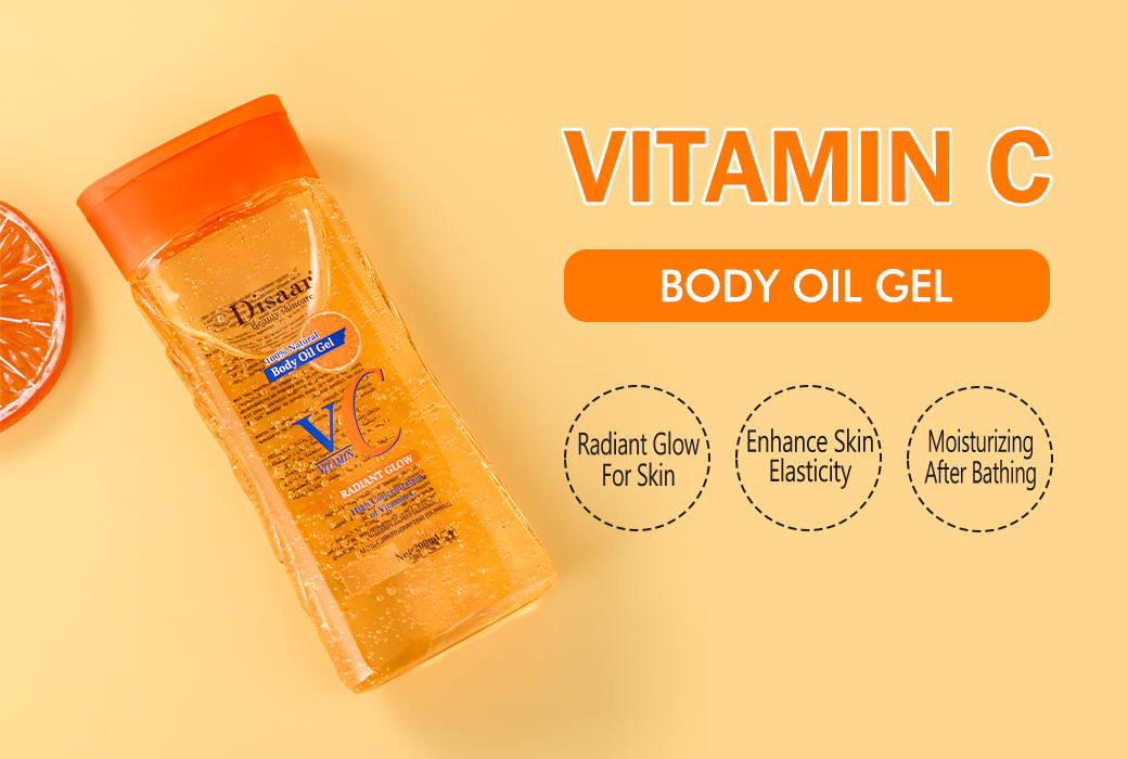 Disaar 200ml Vitamin C Body Oil Gel Body glow & Elasticity support