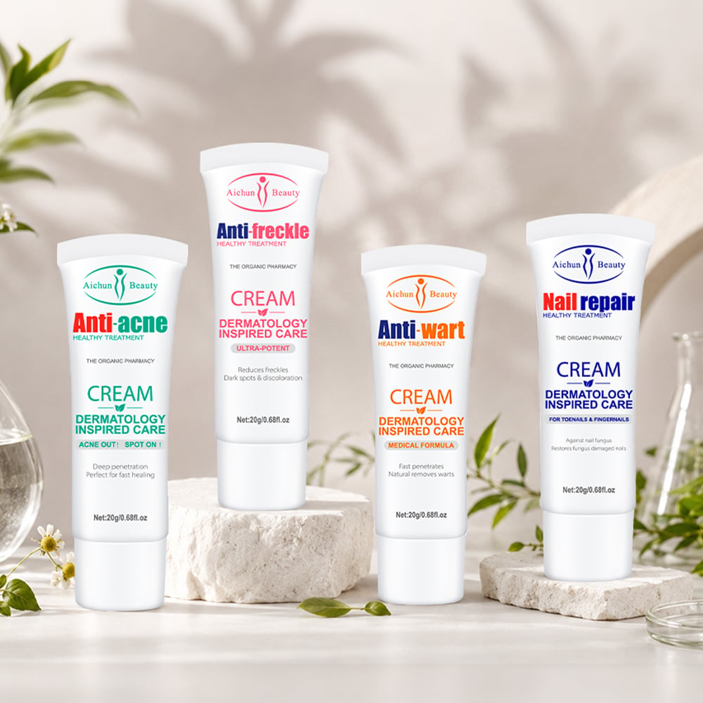 Serie de cremas de cuidado herbal natural Aichun Beauty de 20 g para distribución y marca privada
